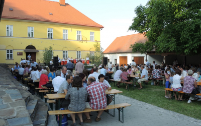 Společenské setkání v pastoračním centru v Lulči