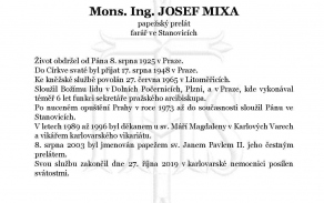 Parte P. Josef Mixy