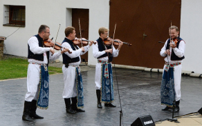 Vystoupení VUS Ondráš v Pastoračním centru Duchovní služby AČR v Lulči.