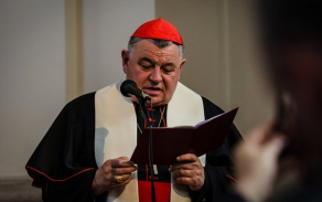 Bohoslužba slova pro vojenské kaplany NATO se konala ve vojenském kostele sv. Jana Nepomuckého.