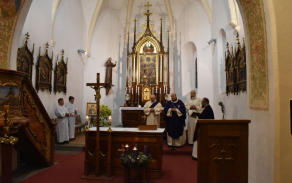 Mše u příležitosti 130. výročí narození generála duchovní služby Jaroslava Janáka.