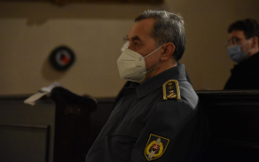 Přidělenec obrany Slovenské republiky v ČR genmjr. Miroslav Kocián.