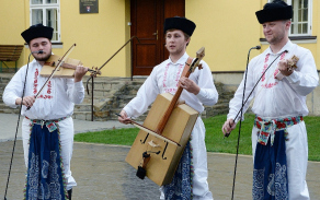 Vystoupení VUS Ondráš v Pastoračním centru Duchovní služby AČR v Lulči.