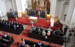 Ekumenická bohoslužba u příležitosti 20. výročí Duchovní služby AČR.