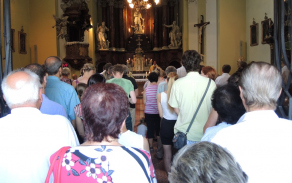 Společenské setkání v pastoračním centru v Lulči