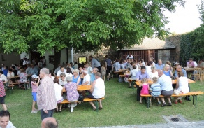 Společenské setkání v pastoračním centru v Lulči