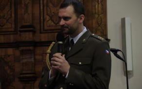 Poděkování nového vojenského kaplana a pozvání na faru