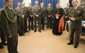 Zahájení společenského setkání po bohoslužbě vyslání