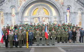 57. mezinárodní vojenská pouť do Lurd 2015