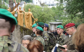 57. mezinárodní vojenská pouť do Lurd 2015